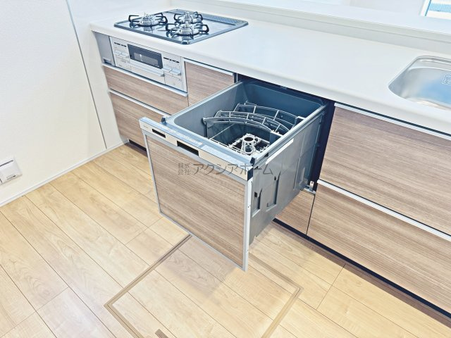 入間市下藤沢５丁目・全13棟　新築一戸建　2号棟　のキッチン|食器洗浄乾燥機