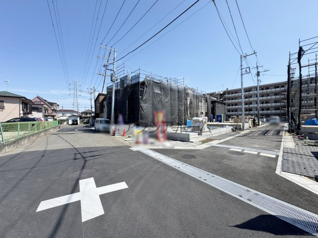 入間市下藤沢５丁目・全13棟　新築一戸建　2号棟　の外観|現地写真（2026年3月4日撮影）