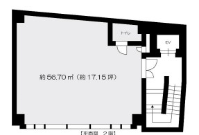 KCC Buildingの間取り|56.70㎡