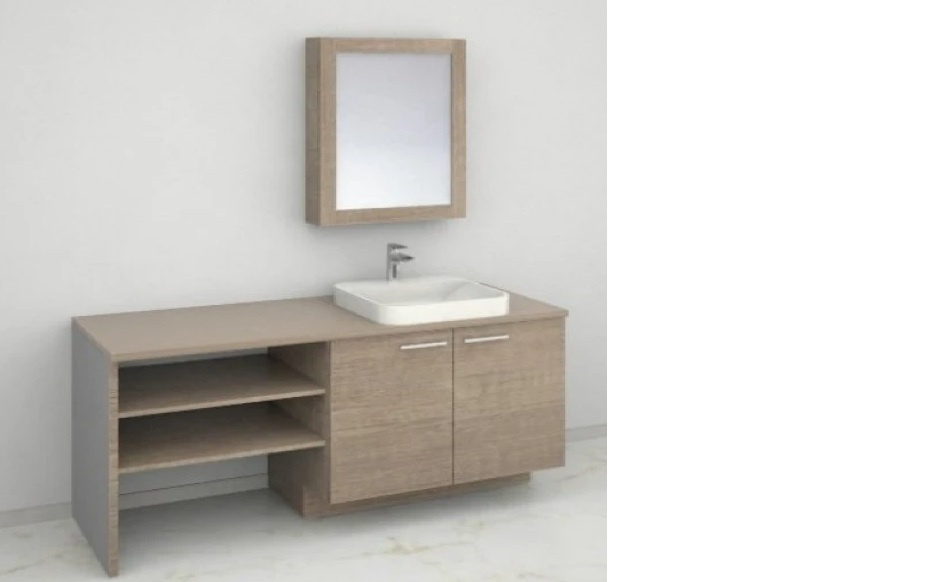 八代市田中東町新築戸建ての独立洗面台