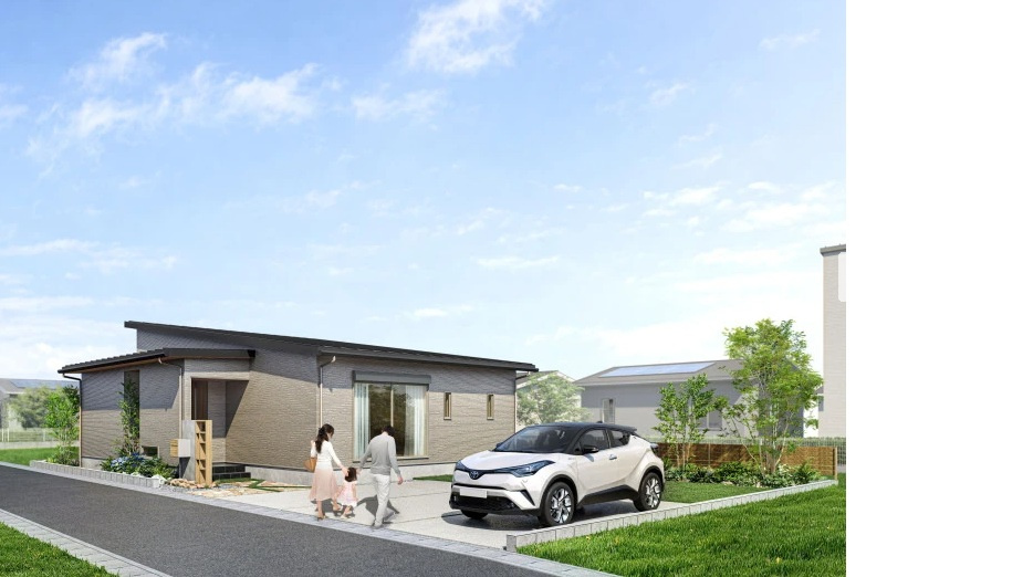 八代市田中東町新築戸建ての外観|イメージ