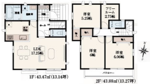 東久留米南沢4丁目　全18棟　H号棟
