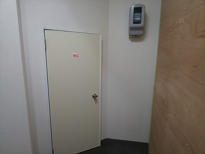 ピエス美合の玄関