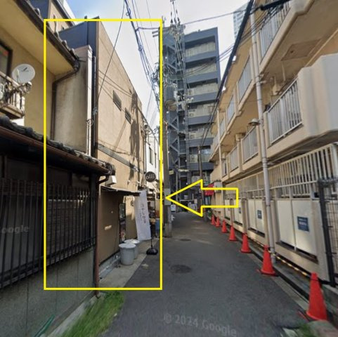 福島2丁目貸店舗戸建の外観