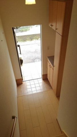 ジェルメⅡの玄関