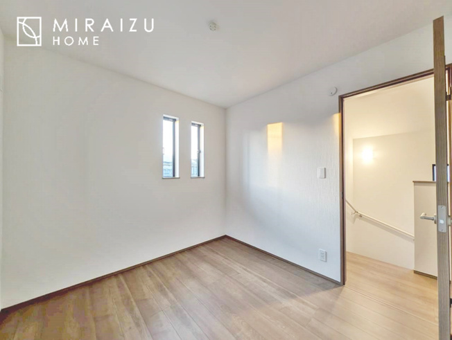 【子供部屋】 | 建物完成につき、実際のお部屋をごゆっくりご見学いただけます。お休みの日にご家族で見学はいかがでしょう。