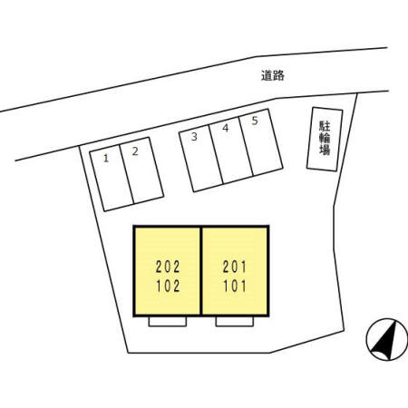 アゼリアの区画図