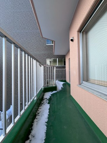 ファインライフ手稲のバルコニー