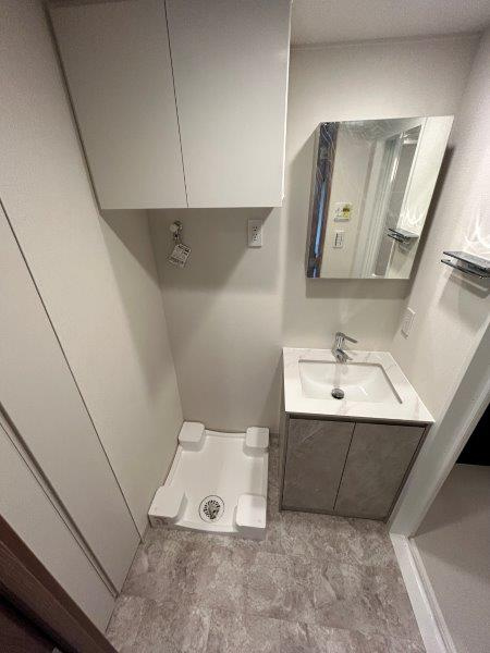 オープンブルーム二子の独立洗面台|※現況優先となります。