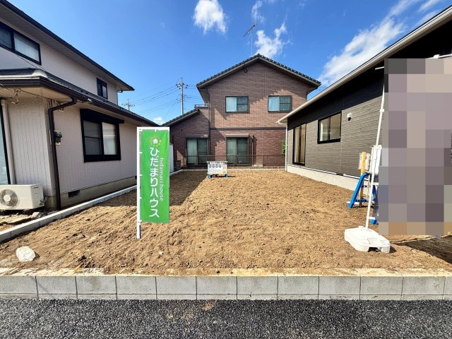 古河市尾崎第1　新築一戸建て　クレイドルガーデンの庭