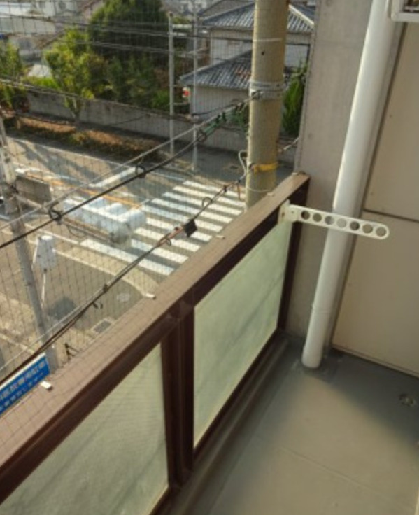 ホーユウコンフォルト宝殿のバルコニー