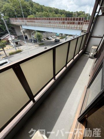 マイシティ大坂のバルコニー