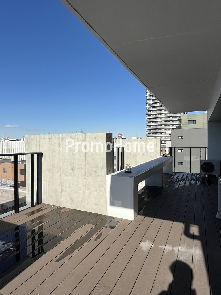 シーズンフラッツ浅草橋のバルコニー