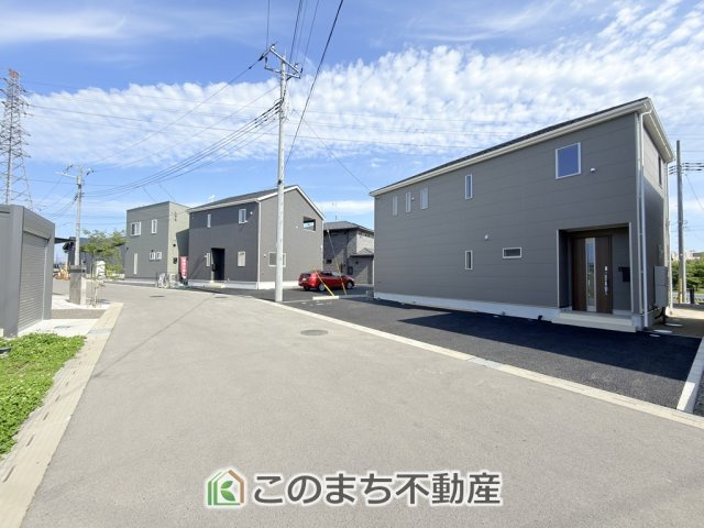 CRADLEGARDEN大田原市町島第2の前面道路含む現地写真|前面道路含む現地写真