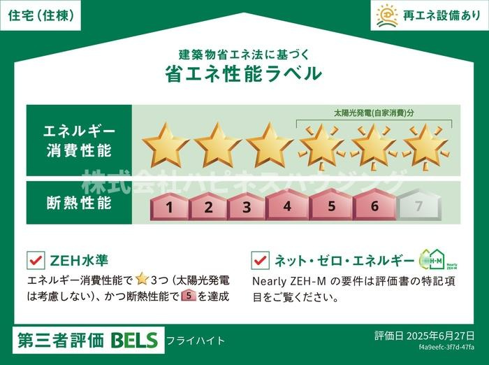 フライハイトの省エネ性能ラベル