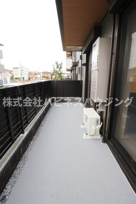 フライハイトのバルコニー