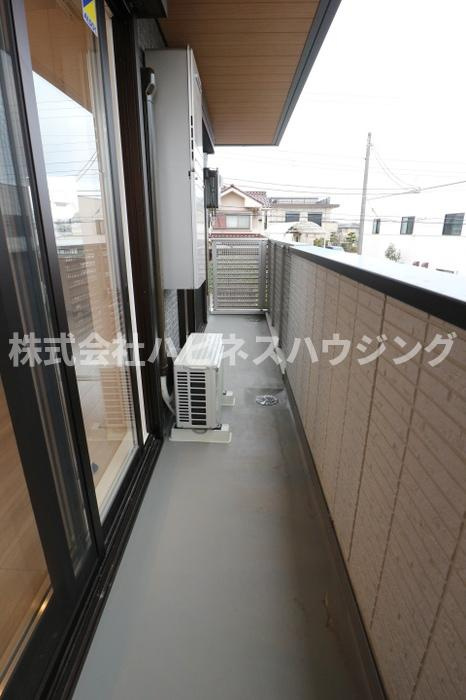 フライハイトのバルコニー
