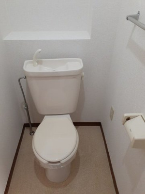 【トイレ】 | ボナール山の手パートⅡ | ゆったりとした空間のトイレです