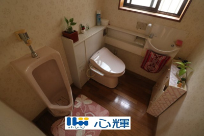 【トイレ】 | 大字上宇部342（平屋＋2階建、2軒）218坪 | 2階建・トイレ