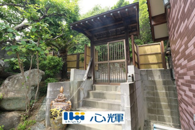 【庭】 | 大字上宇部342（平屋＋2階建、2軒）218坪 | 2階建・庭