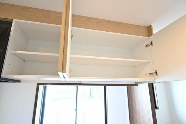 トレス両国のキッチン|上部収納