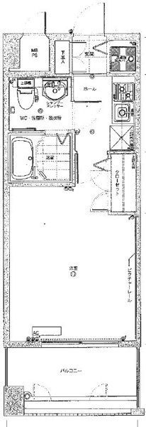 【間取り】 |  ピュアドーム箱崎ステーション☆仲介手数料無料☆