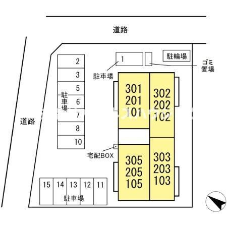 リベラルの区画図