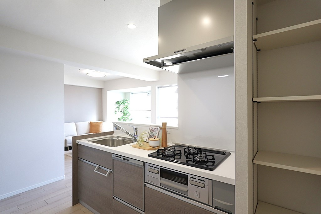 ～ペットと暮らせるマンション～万葉ハイツ小阪菱屋西のキッチン