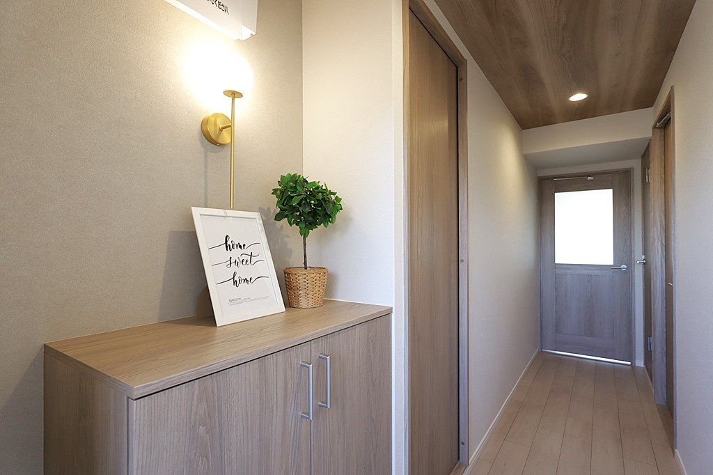 ～ペットと暮らせるマンション～万葉ハイツ小阪菱屋西の玄関