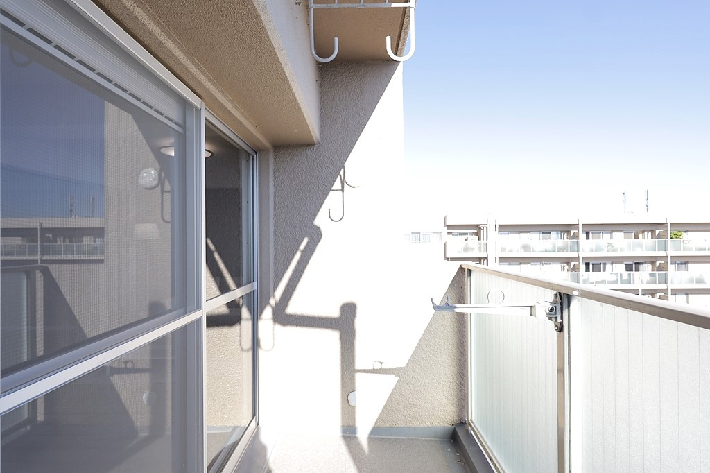 ～ペットと暮らせるマンション～万葉ハイツ小阪菱屋西のバルコニー