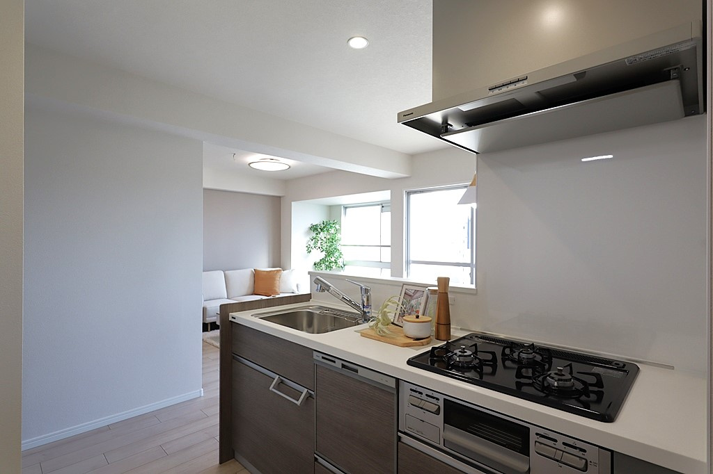 ～ペットと暮らせるマンション～万葉ハイツ小阪菱屋西のキッチン