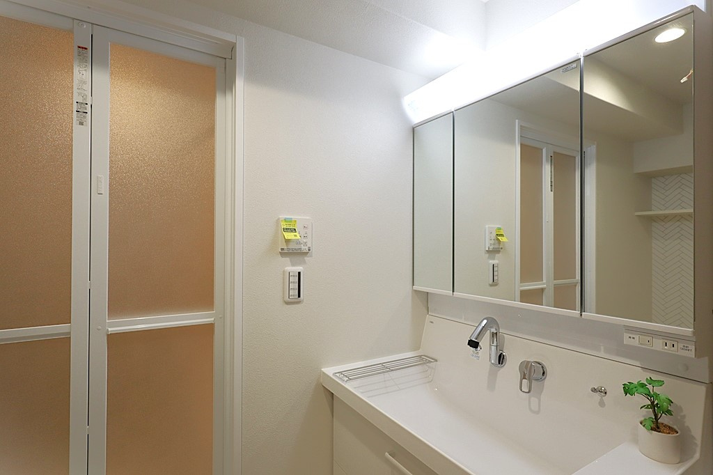 ～ペットと暮らせるマンション～万葉ハイツ小阪菱屋西の洗面所