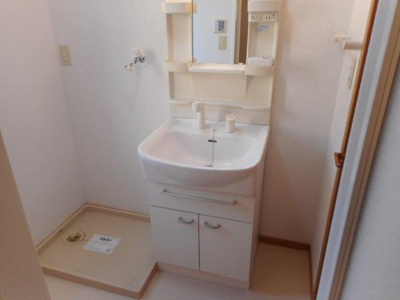 【洗面所】 | ラ・メゾン・アンソレイエⅠ