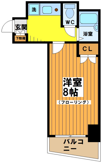【間取り】 | ロイヤルパレス初台