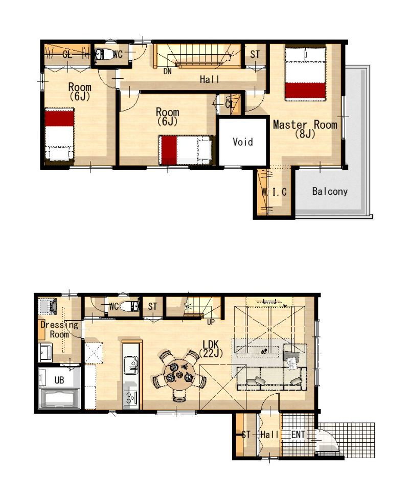 【間取り】の画像