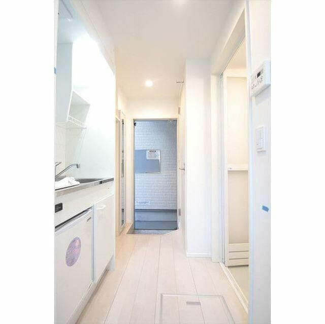 ハーモニーテラス仲宿の玄関