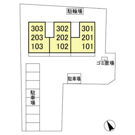 オアシスの区画図