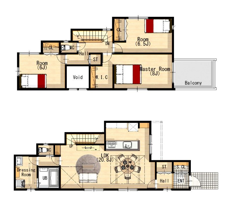 【間取り】の画像