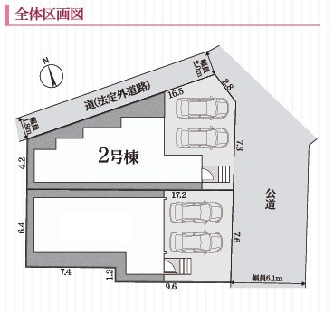 【区画図】 | REXCRAS　安城市東町第1　2号棟