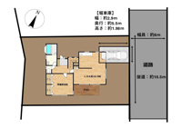 【区画図】 | 糟屋郡志免町向ヶ丘１丁目　中古一戸建☆仲介手数料無料☆