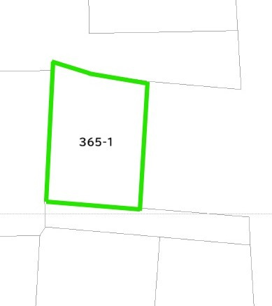 前橋市荒子町売地の区画図