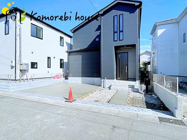 上尾市上　31期　新築戸建て　02の駐車場|26.5.9　撮影済み