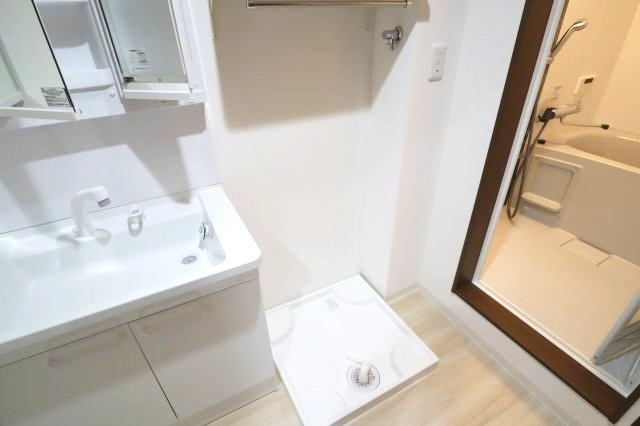 クレアール小綱町の洗面所