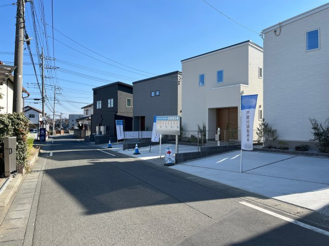 【前面道路含む現地写真】 | 本庄市日の出　新築戸建　フルクラシル　全3棟　C号棟