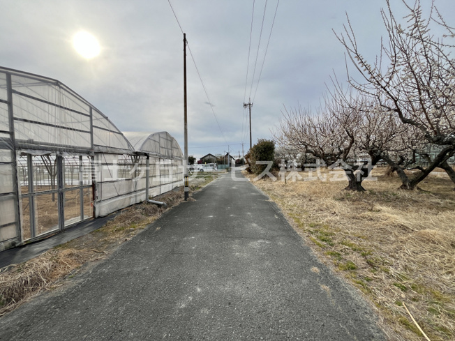 【前面道路含む現地写真】 | 磐田市豊田　優良田園住宅制度該当地２ | 優良田園住宅制度該当地！公簿483㎡(146.1坪) 