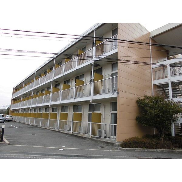 レオパレスグランビュイッソンのバルコニー