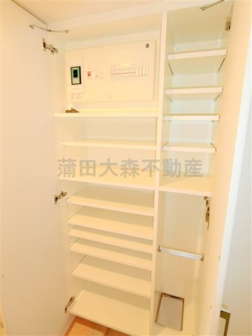 パークアクシス蒲田壱番館の設備|玄関収納