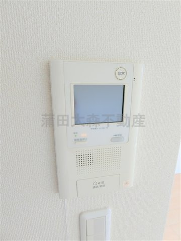 パークアクシス蒲田壱番館の設備|TVモニター付オートロック　インターホン