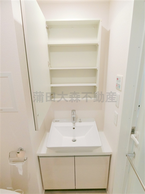 パークアクシス蒲田壱番館の洗面所