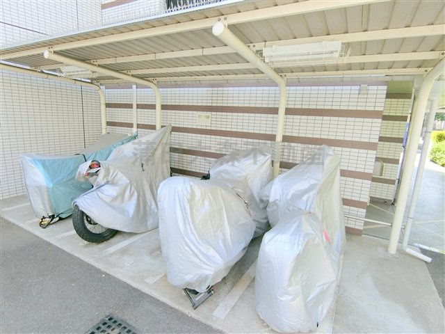 パークアクシス蒲田壱番館のその他共用部分|バイク置き場　空き状況等詳細はお問合せください。